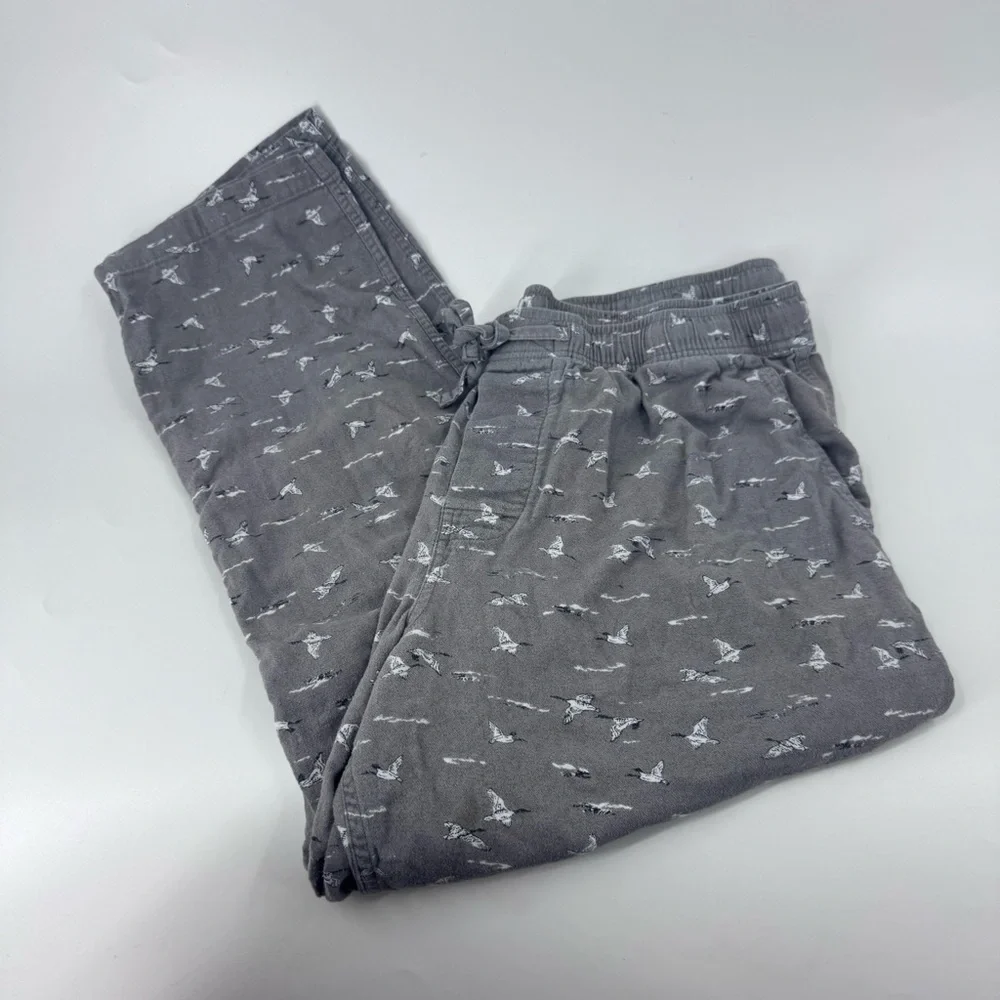 J. Crew Gray Pajama Pants with‎ Elastic Waistband